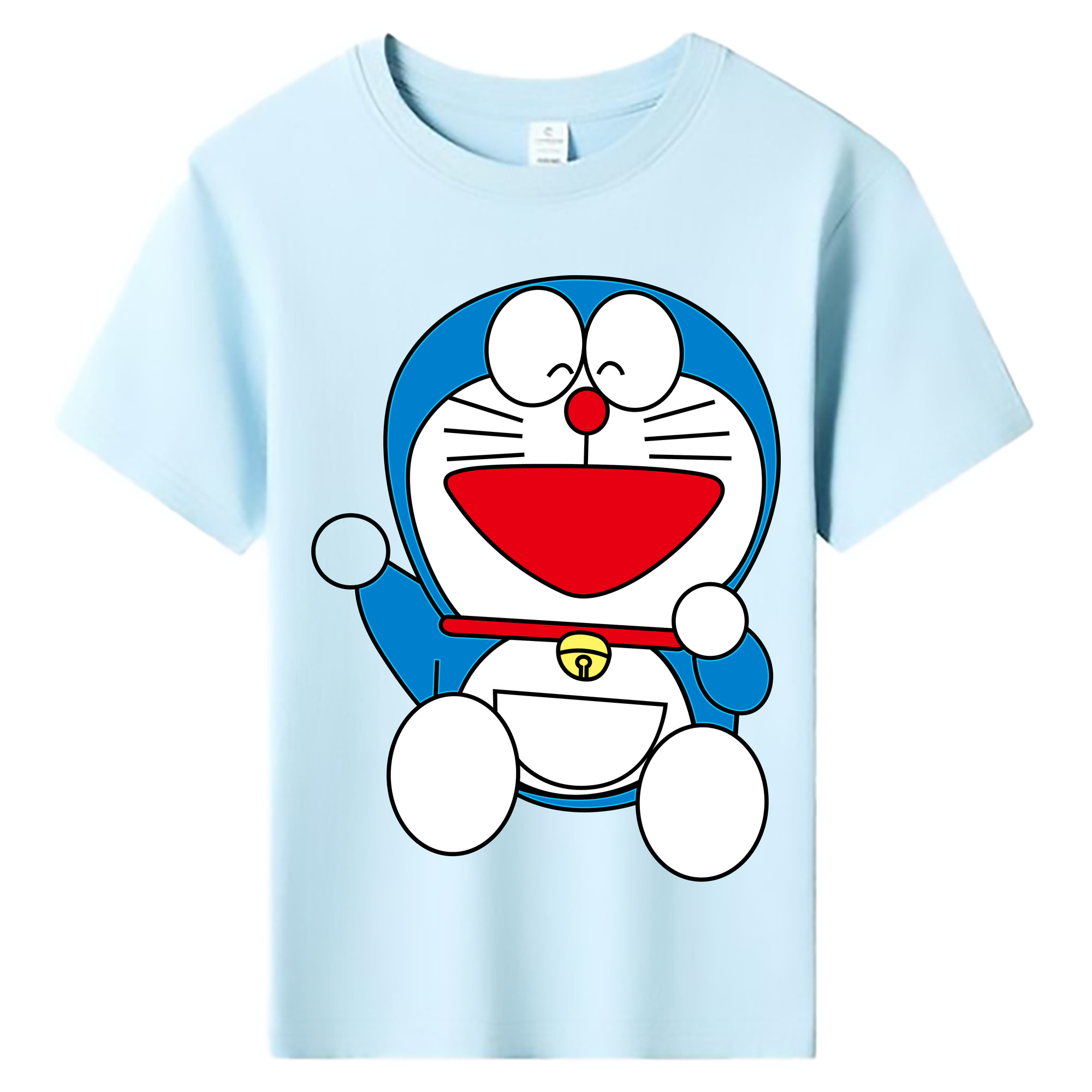 （画像用） ドラえもん Doraemon 綿100％キッズTシャツ（フロントプリント）